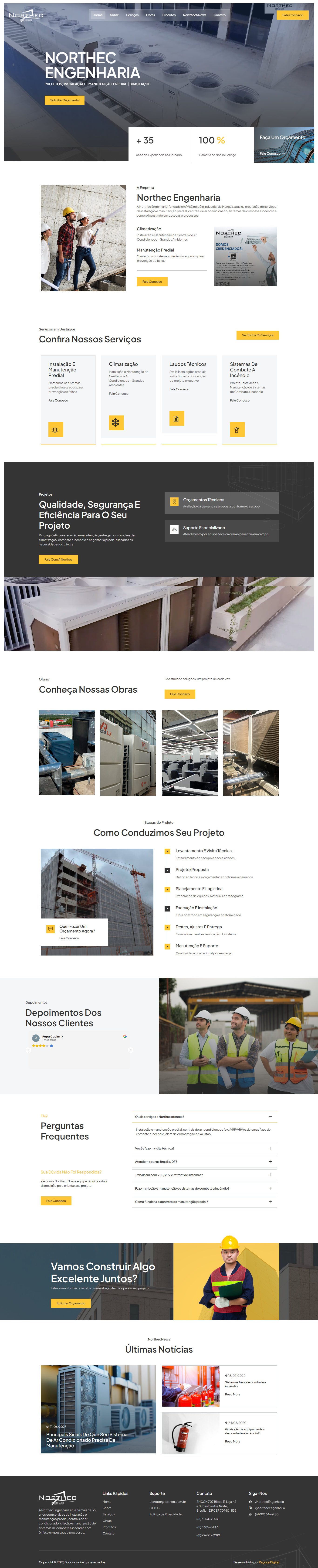 Site Northec Engenharia